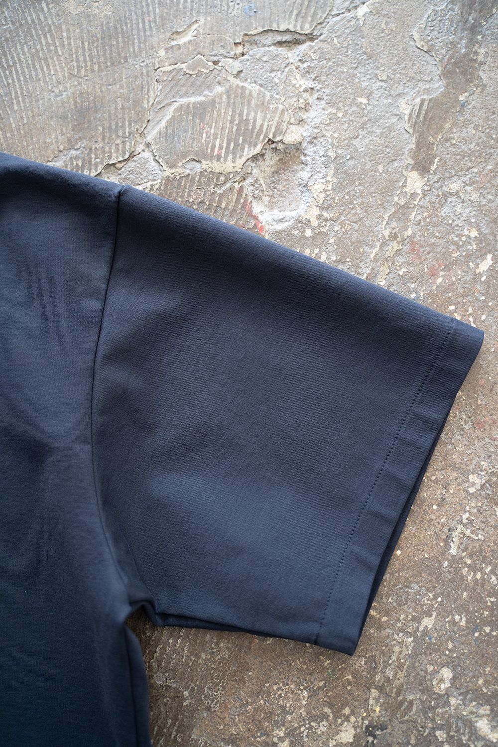 【ラスト1点】【24SS】Short Sleeve Draw Code Pull Over(DEEP NAVY)
