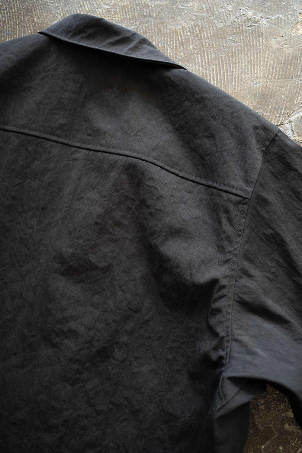 【ラスト1点】【24AW】Nylon Coverall Jacket(BLACK)