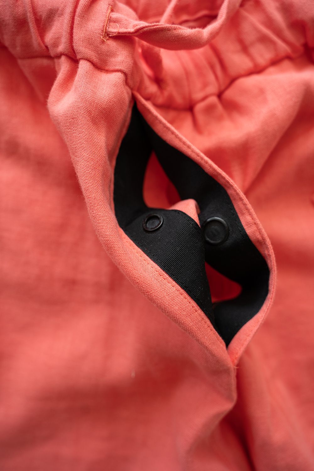 【ラスト1点】【23SS】"day"パジャマ【セットアップ】(CORAL PINK)