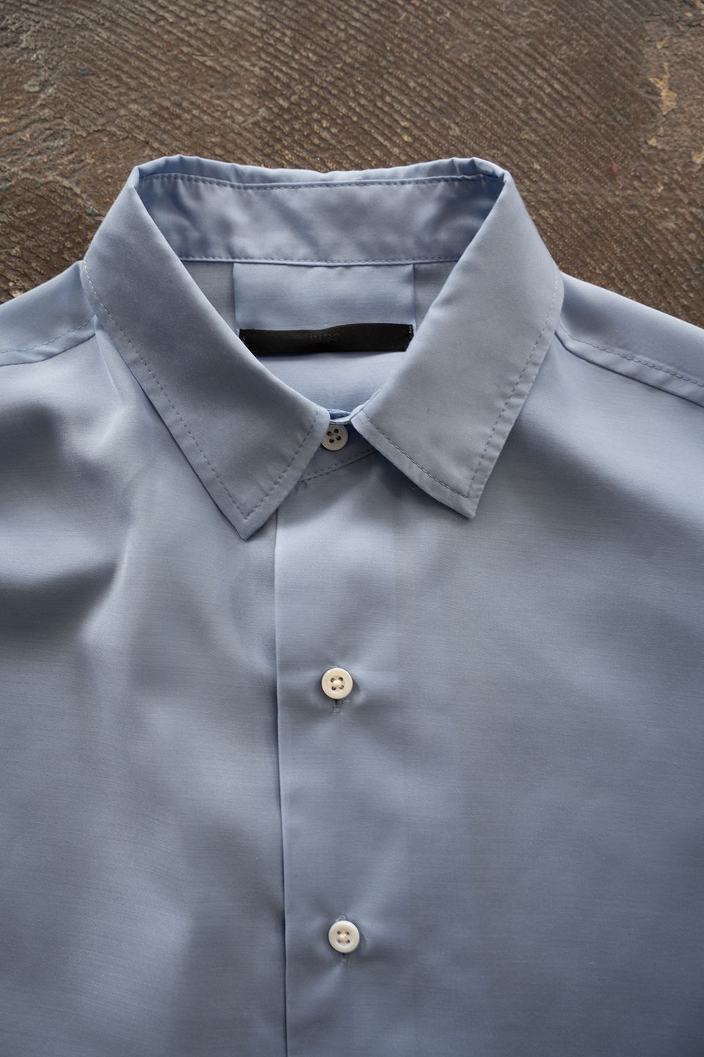 【26SS】Sheer Light Shirt/シアーライトシャツ(SAX)