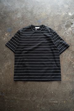 【ラスト1点】【25SS】ボーダーTシャツ(BLACK×WHITE)