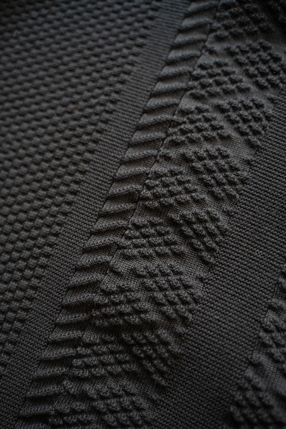 【ラスト1点】【24SS】Nanohana Collar Cardigan(BLACK)