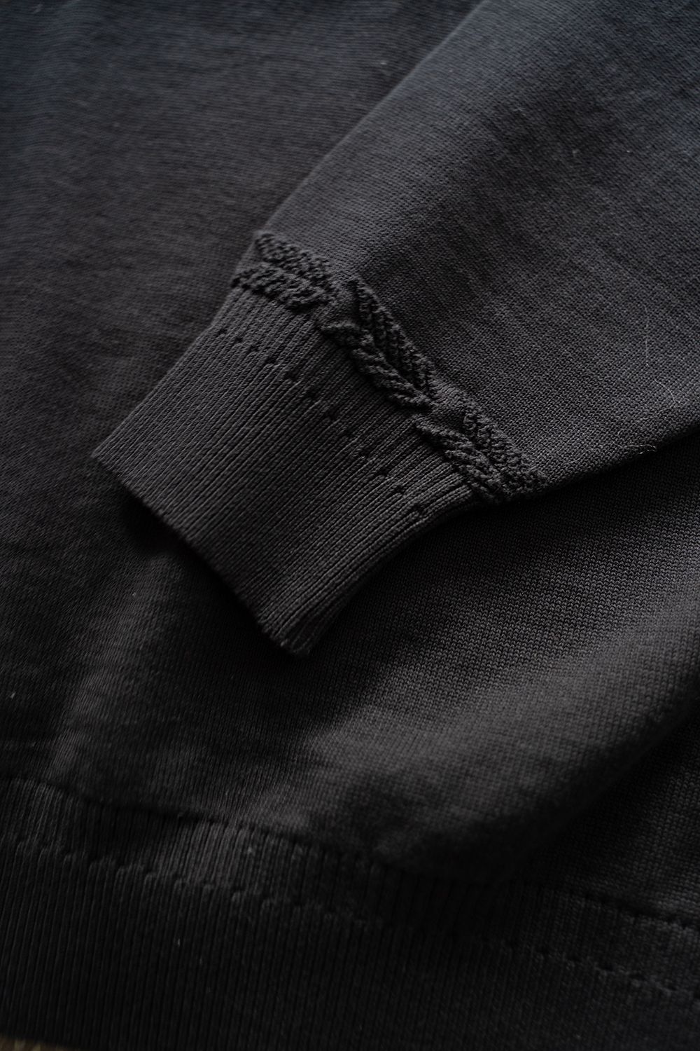 【ラスト1点】【25SS】Seika Knit(BLACK)