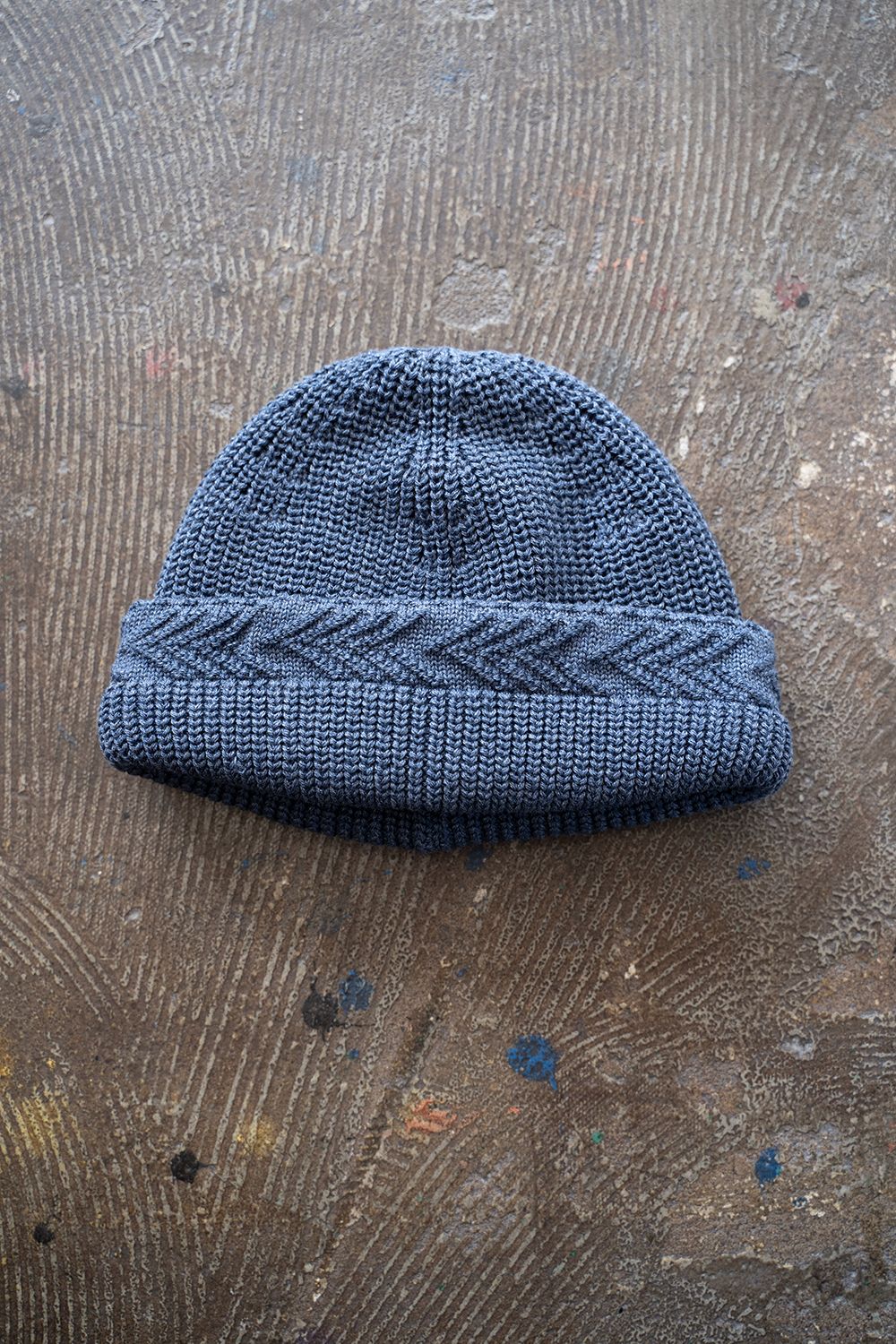 YASHIKI - 【23SS】Yagasuri Knit Cap(BLACK) | Salty