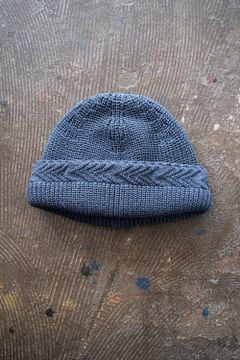 【23SS】Yagasuri Knit Cap(NAVY)