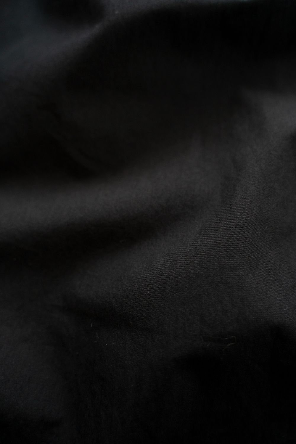 【26SS】2-Tack Puckering Wide Pants/2タックパッカリングワイドパンツ(BLACK)