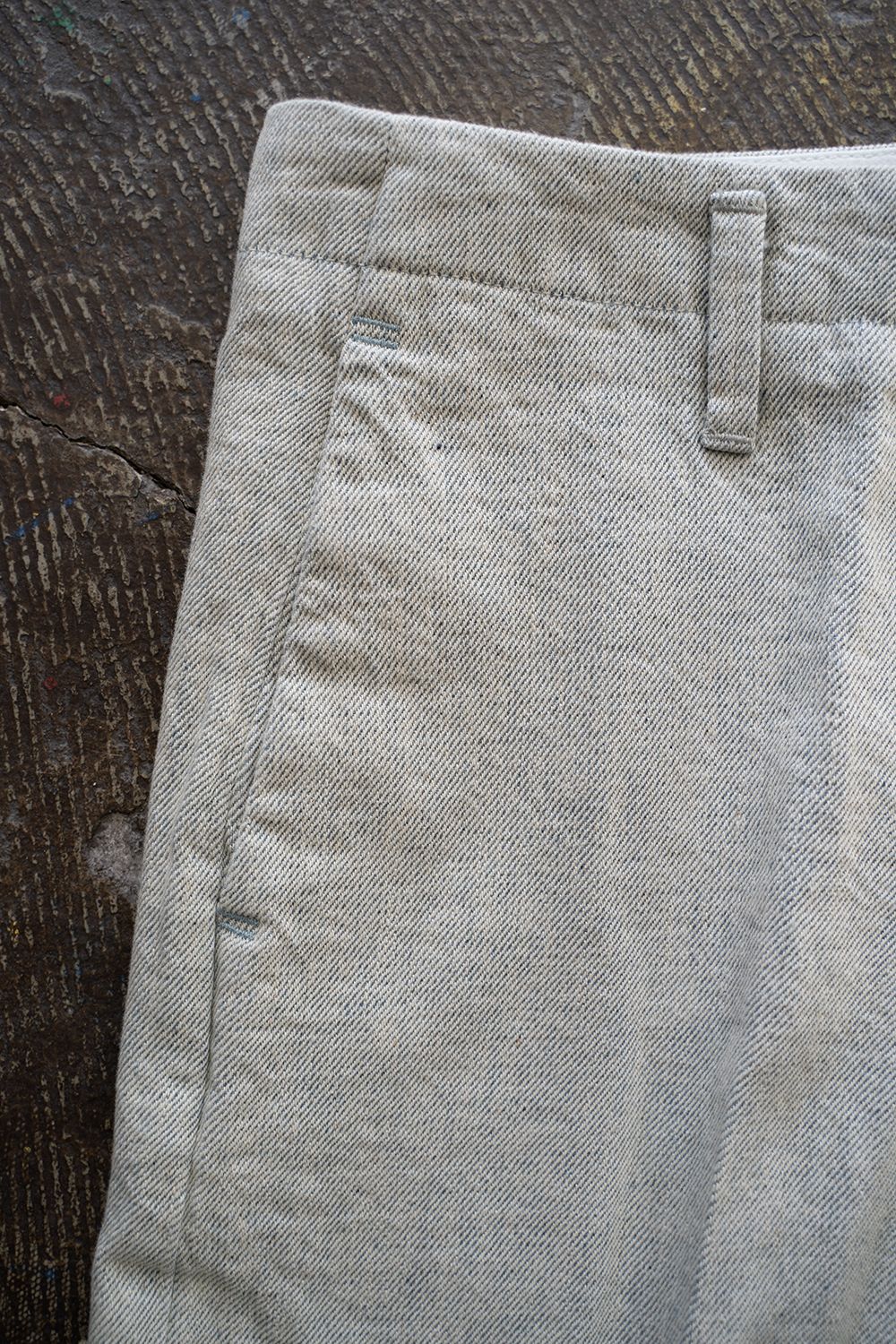 【ラスト1点】【23SS】ヒップハングパンツ(NATURAL)