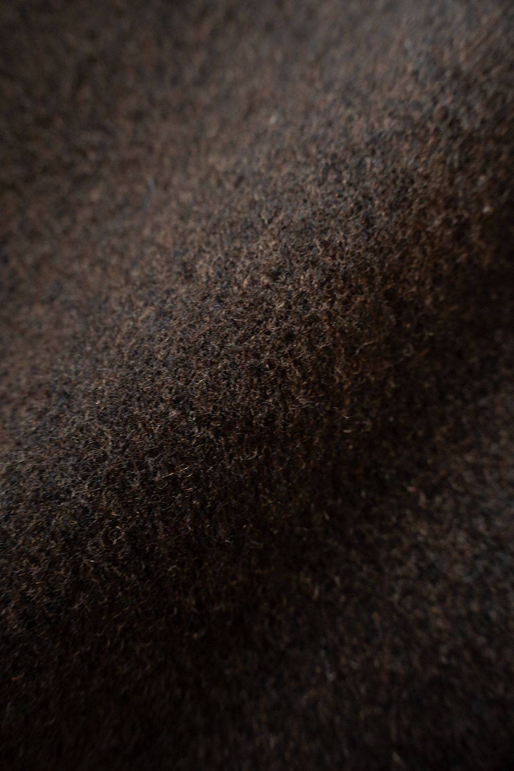 【26AW】ウールシャギーシャツブルゾン(DARK BROWN)