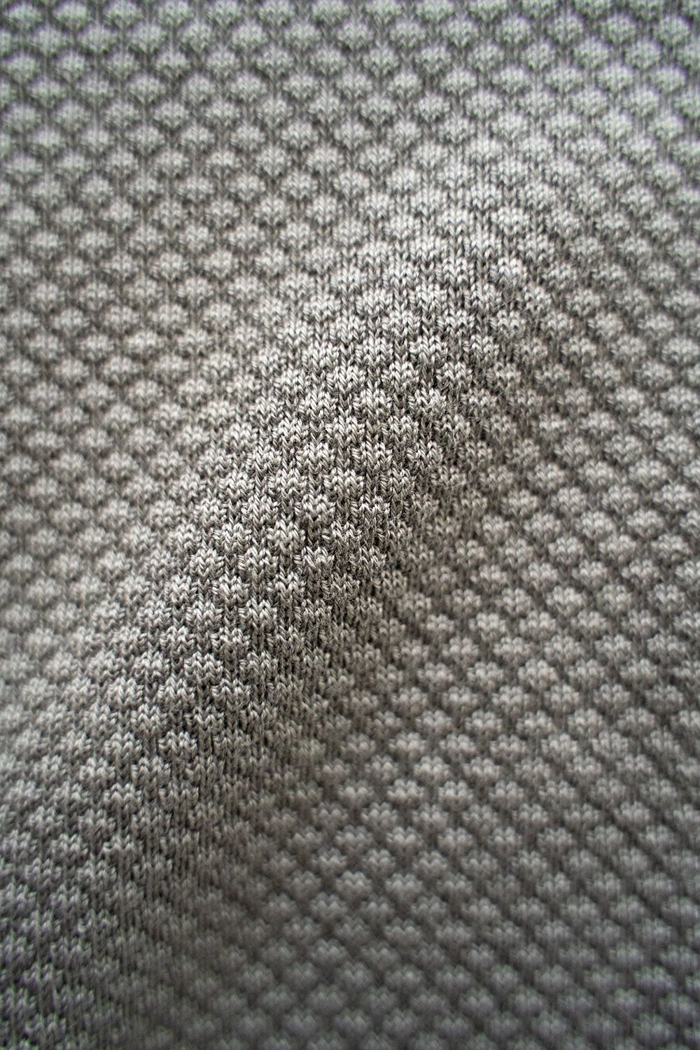 【ラスト1点】【22SS】コットン×シルクニットベスト(GRAY)