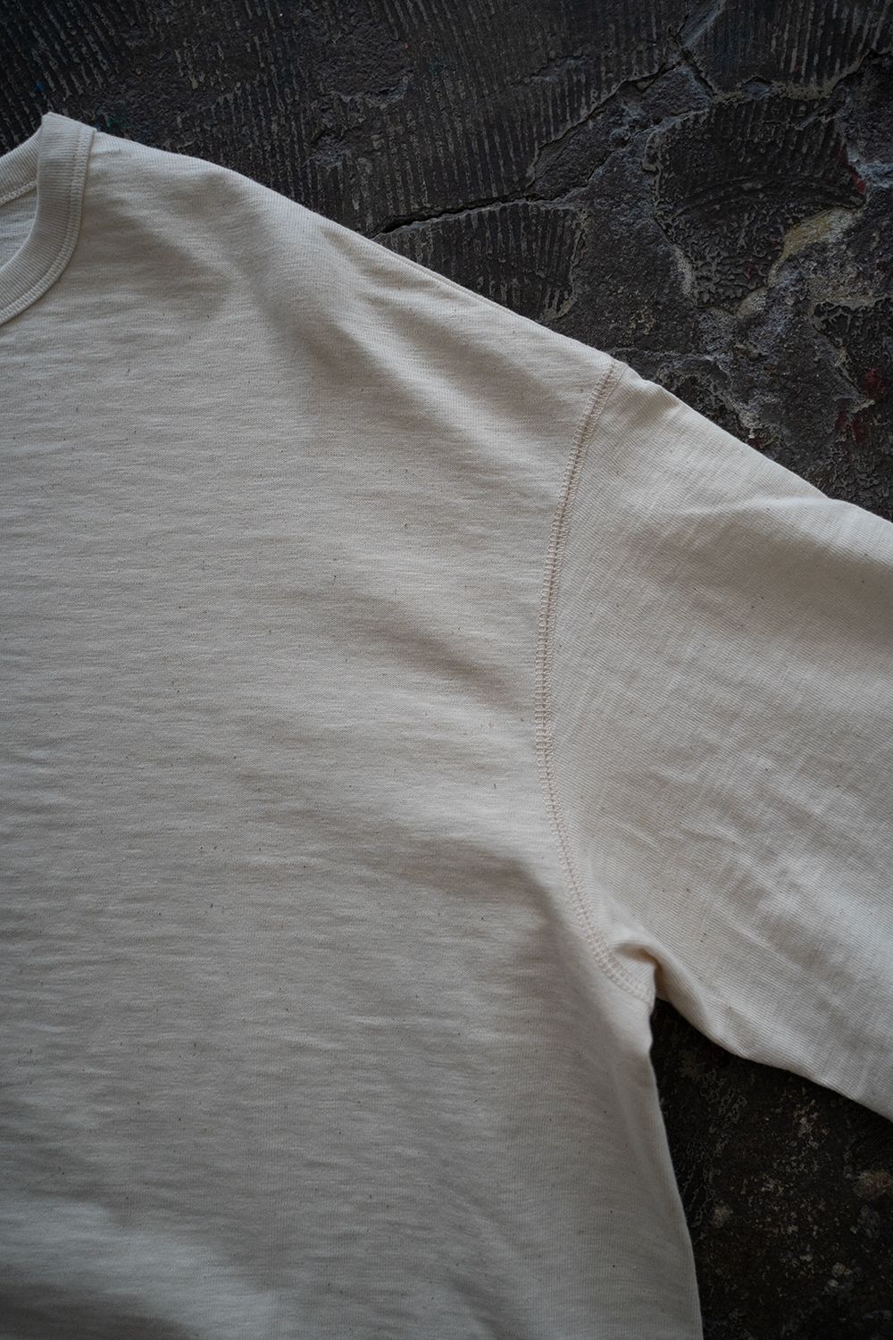【ラスト1点】【24SS】Vintage Wide Crop P/O/ヴィンテージワイドクロッププルオーバー(ECRU)