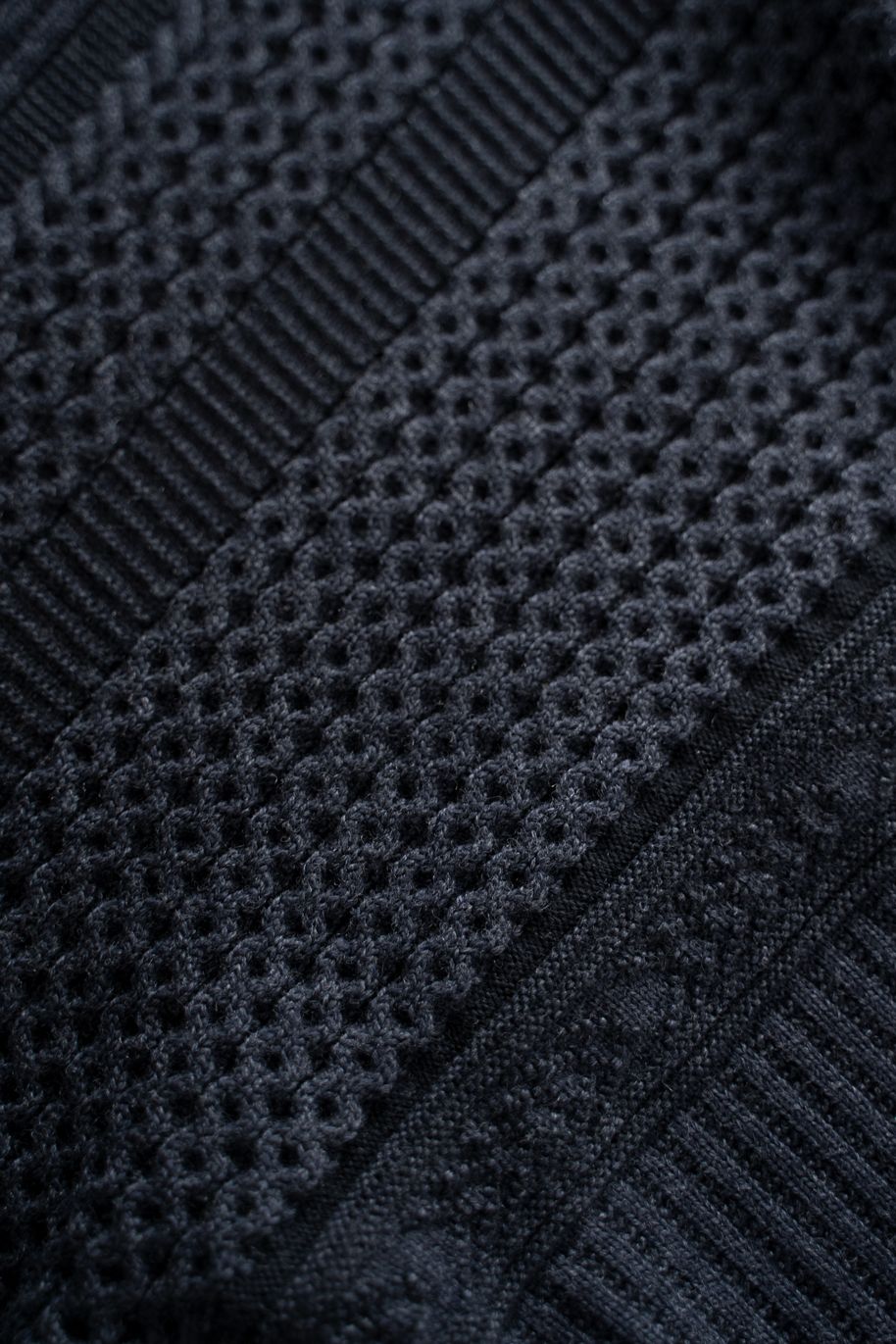 【26AW】Akiiro Drivers Knit(NAVY)