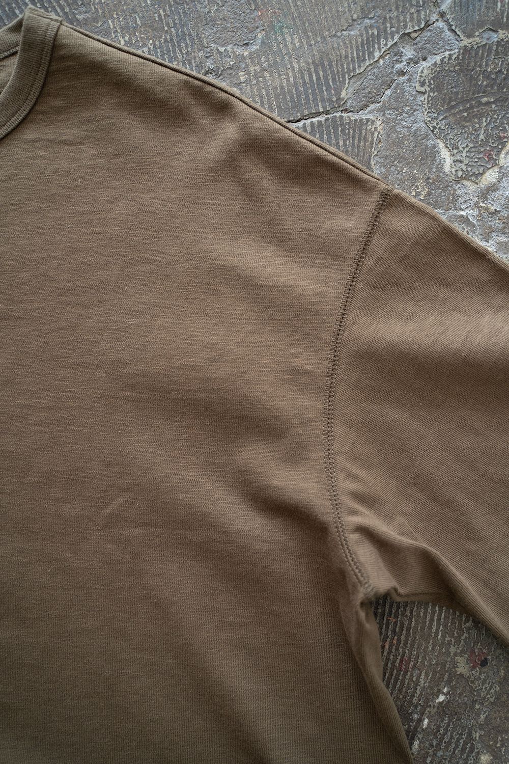 【ラスト1点】【24SS】Vintage Wide Crop P/O/ヴィンテージワイドクロッププルオーバー(OLIVE)