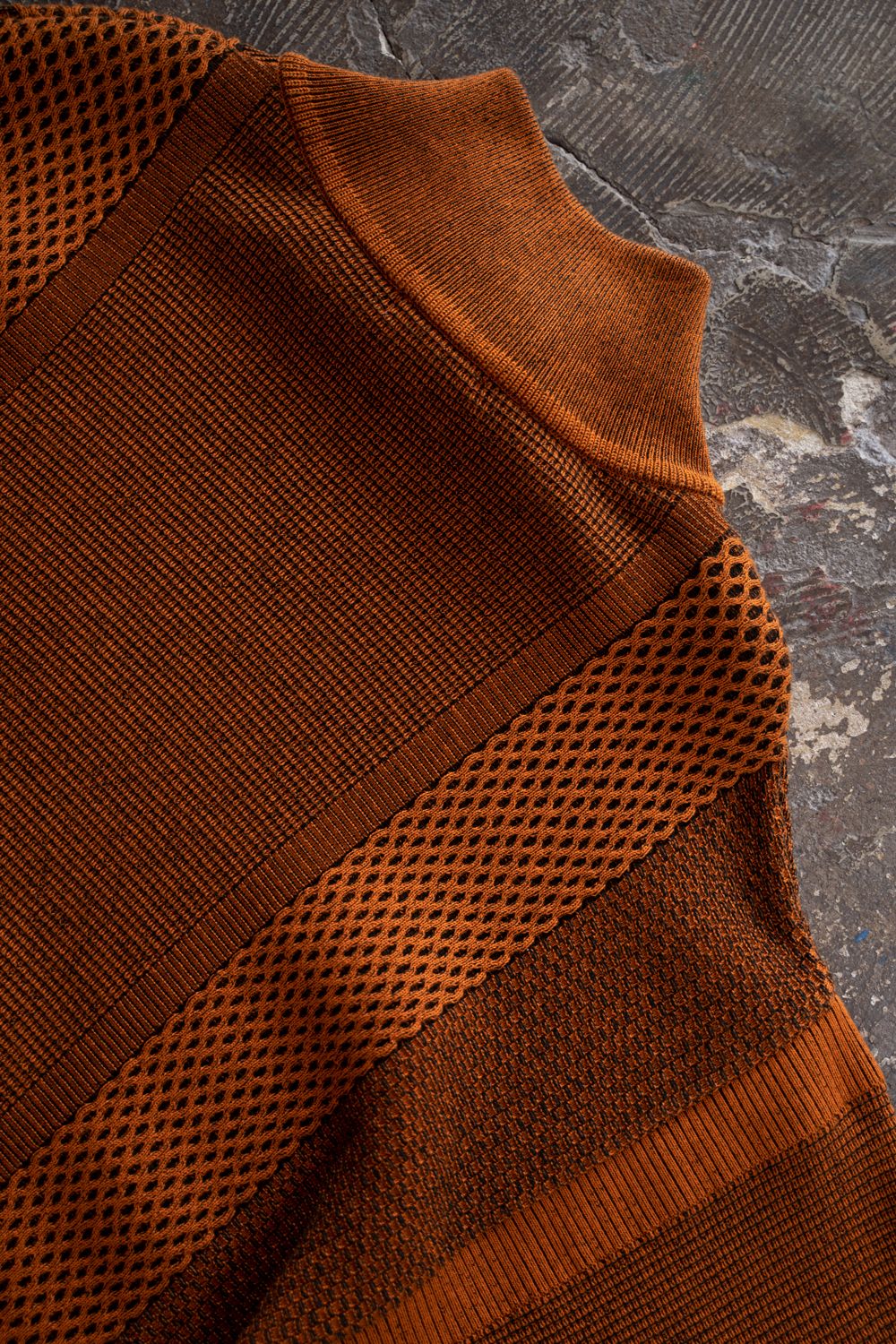 【26AW】Karita Half Zip Knit(ORANGE)