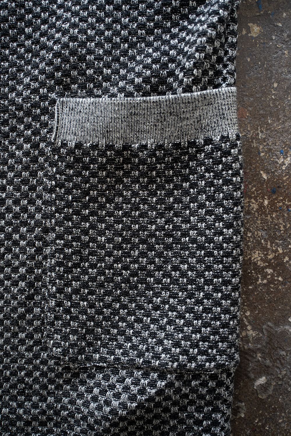 【25AW】Yukiato Knit Coat(MIX GRAY)