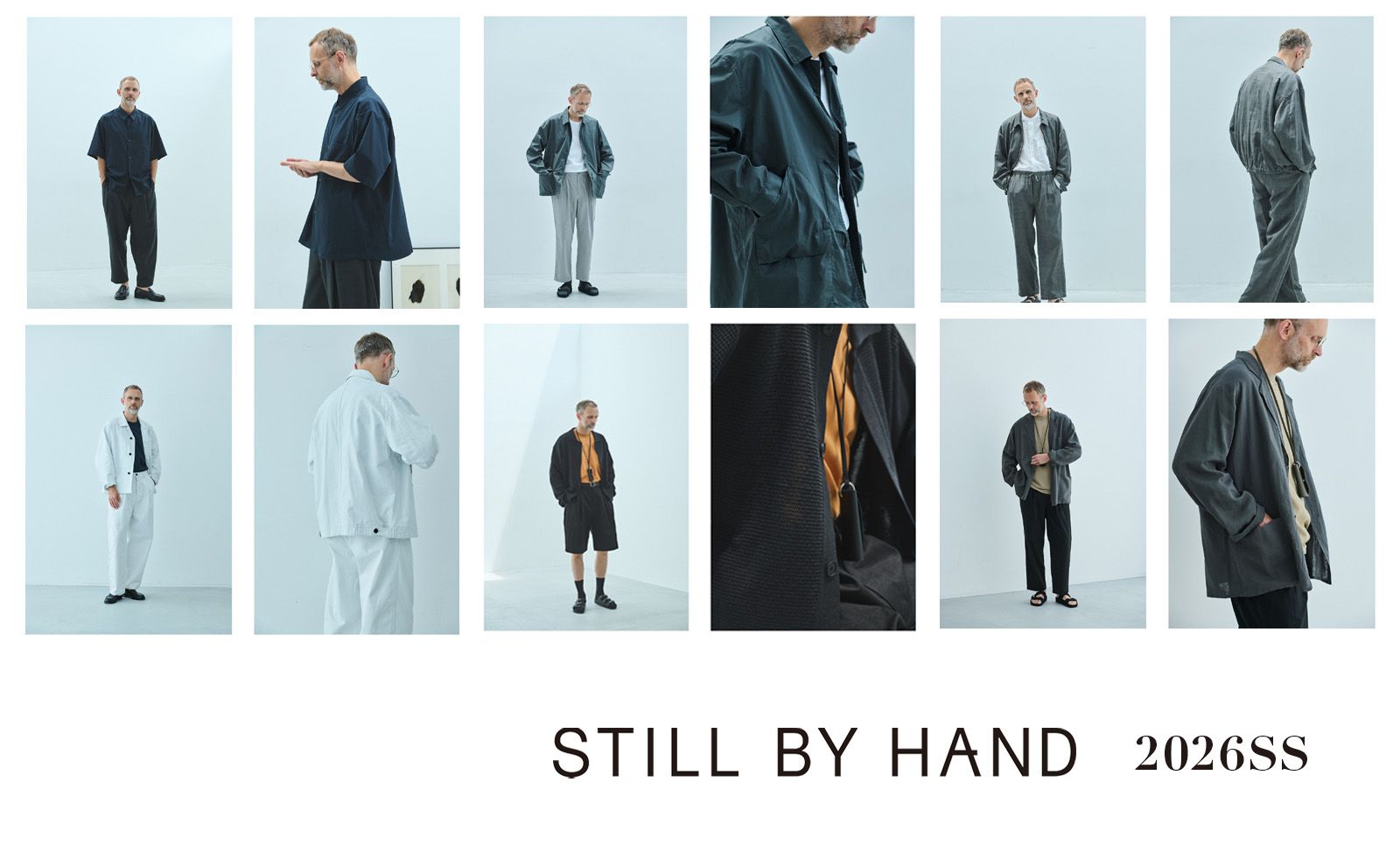STILL BY HAND 2026SS LOOKが公開されました。