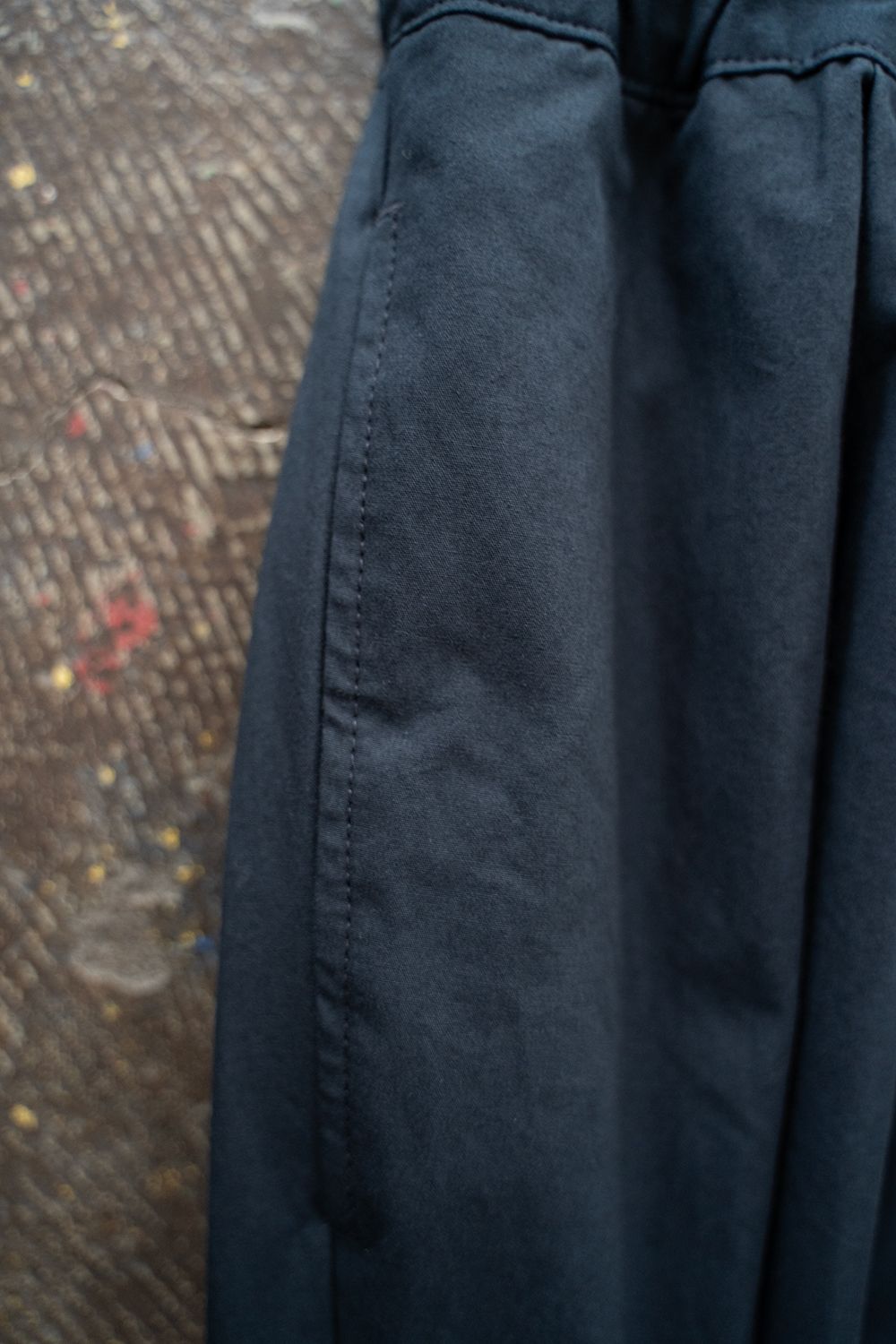 【ラスト1点】【24AW】ディープタックイージーパンツ(NAVY)