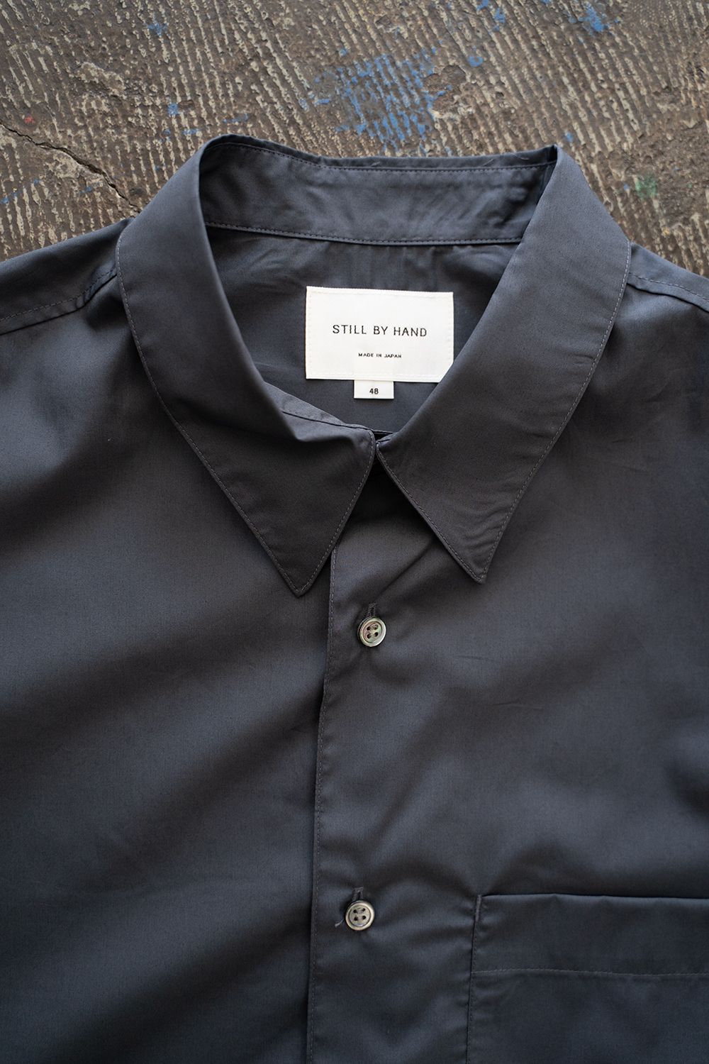 【ラスト1点】【25SS】200双半袖シャツ(CHARCOAL)