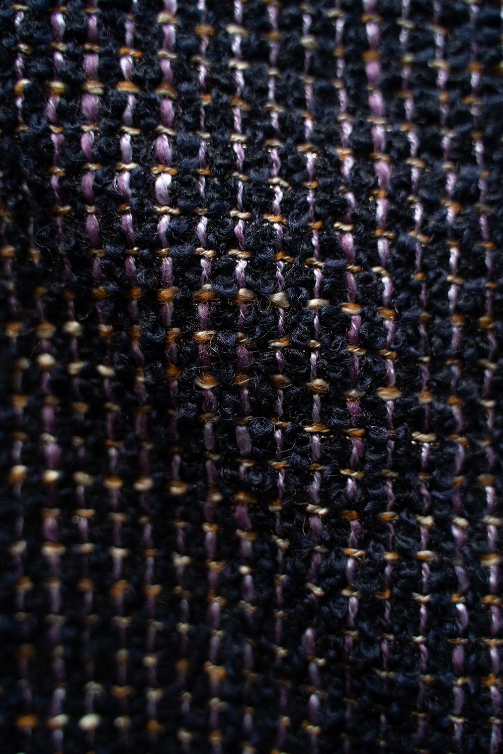 【ラスト1点】【24AW】Loop Tweed Extreme Over Coat/ループツイードエクストリームオーバーコート(PURPLE)