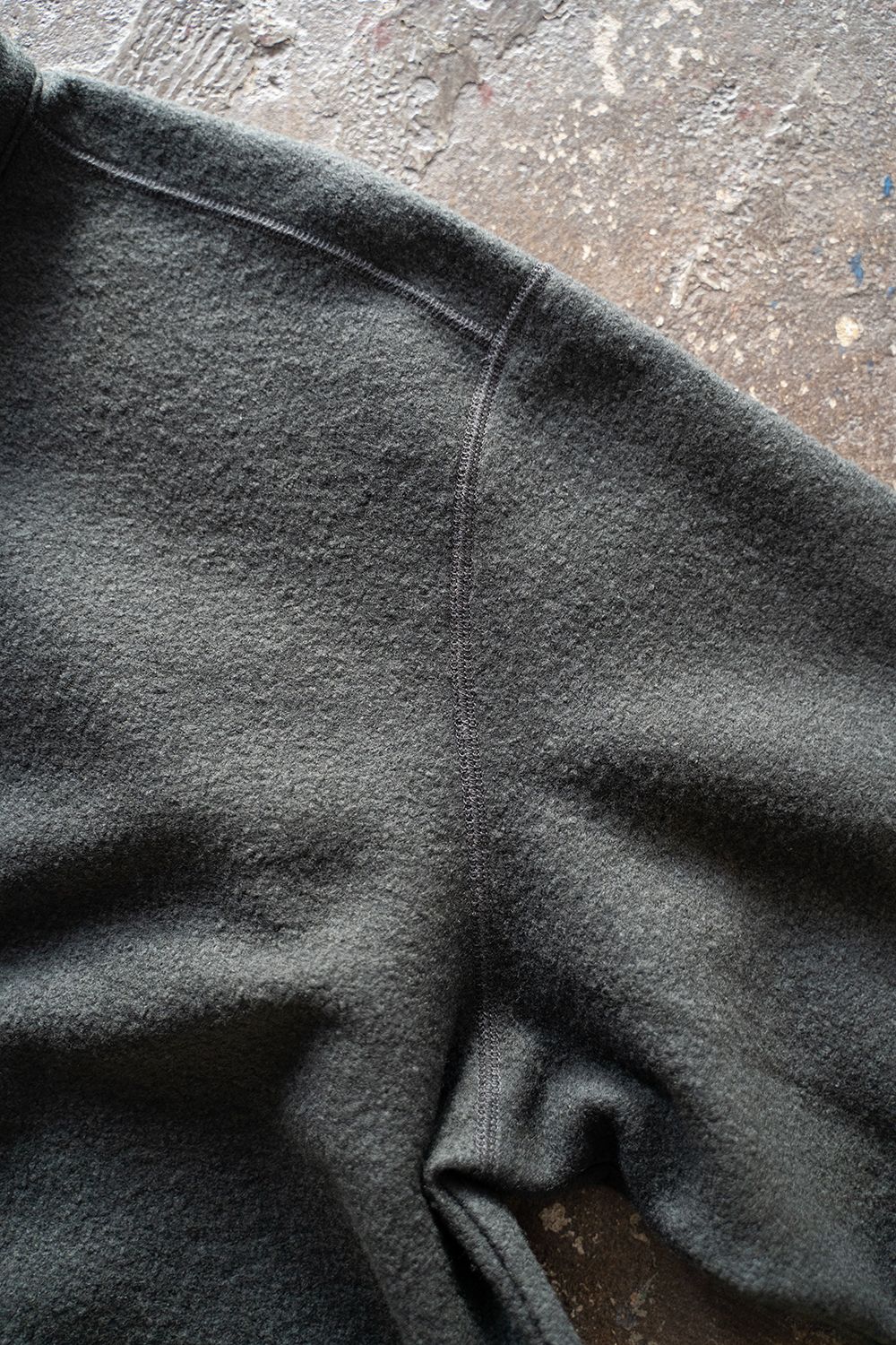 【ラスト1点】【22AW】ウールパイルブルゾン(CHARCOAL)