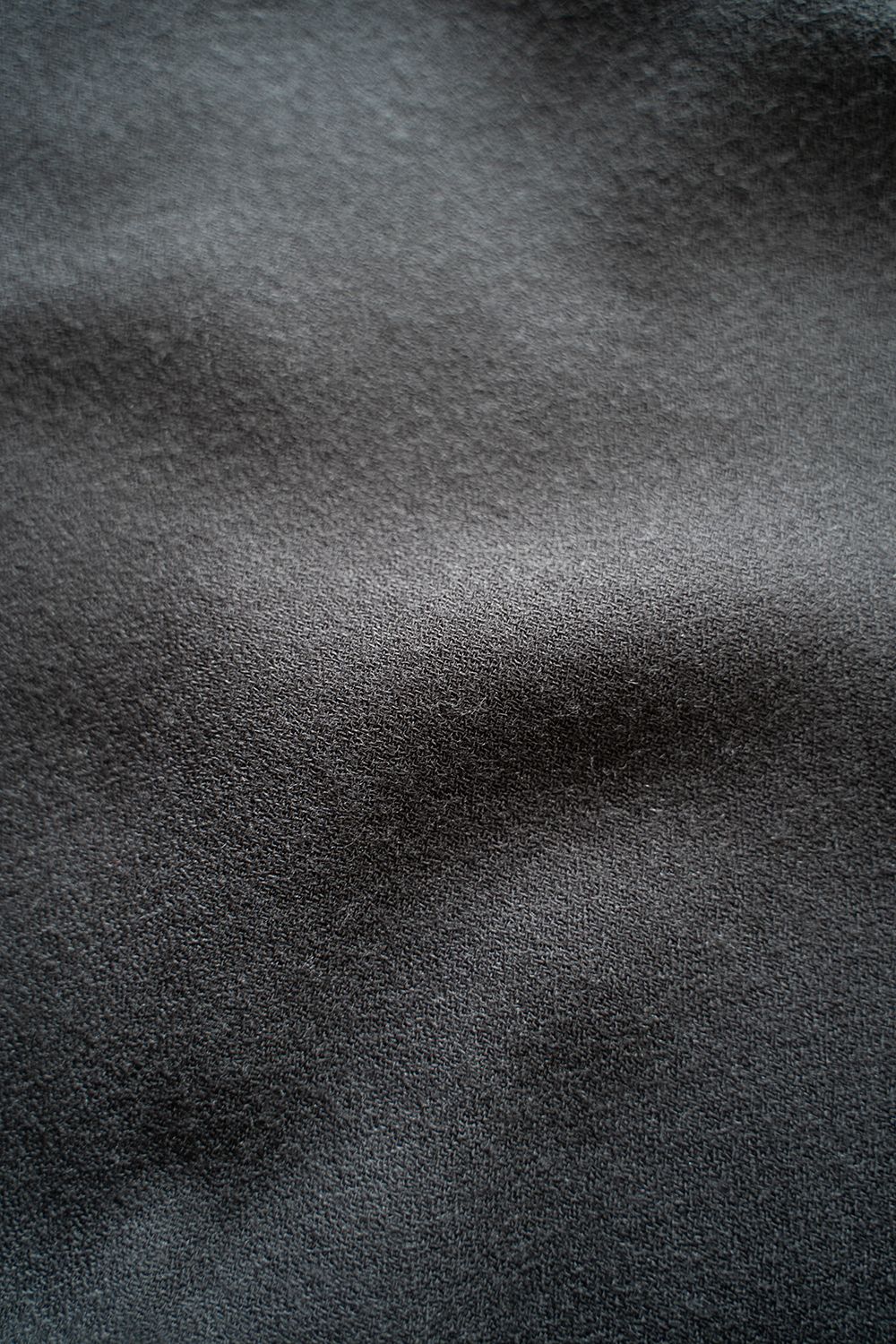 【ラスト1点】【25AW】ウールアムンゼンシャツ(CHARCOAL)