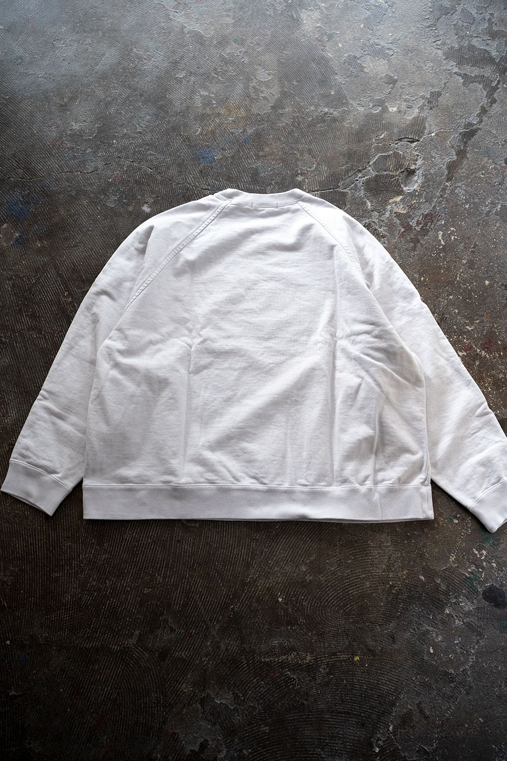 【ラスト1点】【21AW】Seam Binder Sweat Shirt(CHALK)