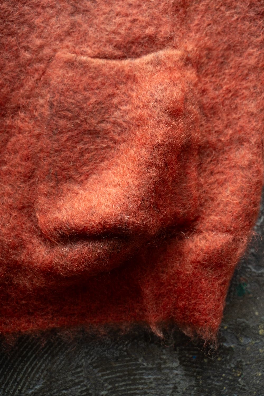 【ラスト1点】【24AW】Akane Mohair Cardigan(ORANGE)