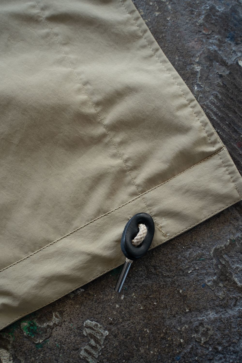 【ラスト1点】【24SS】ライナー脱着スタンドカラーコート(BEIGE)