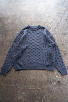 【ラスト1点】【22AW】Tokei Knit(BLUE)