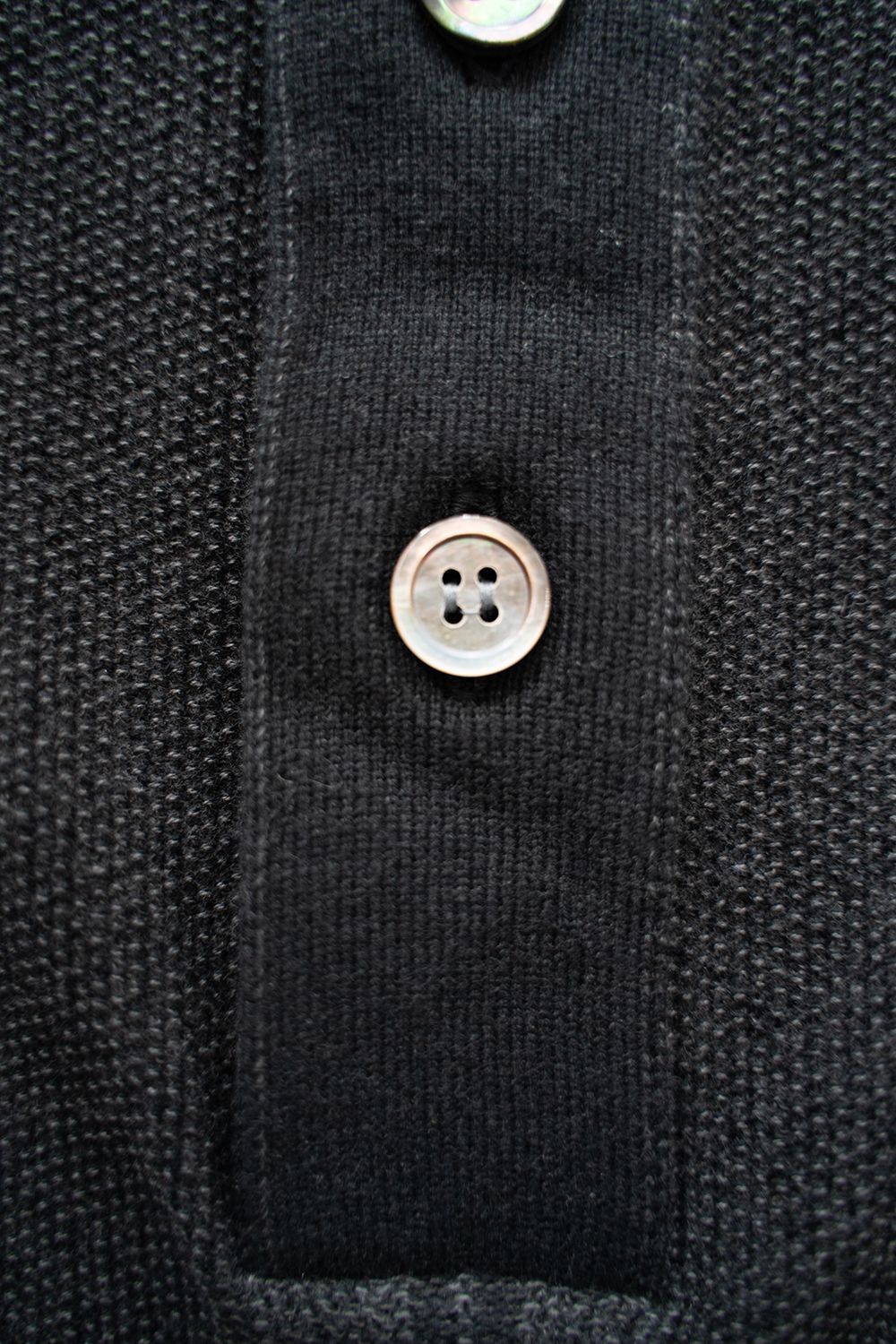 【ラスト1点】【25SS】Umiiro Knit Polo(BLACK)