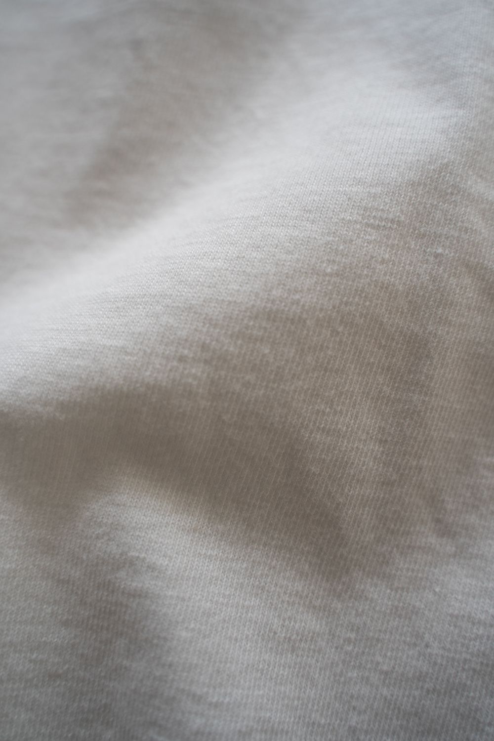 【ラスト1点】【23SS】Loopwheele Crew Neck T-Shirts(WHITE)