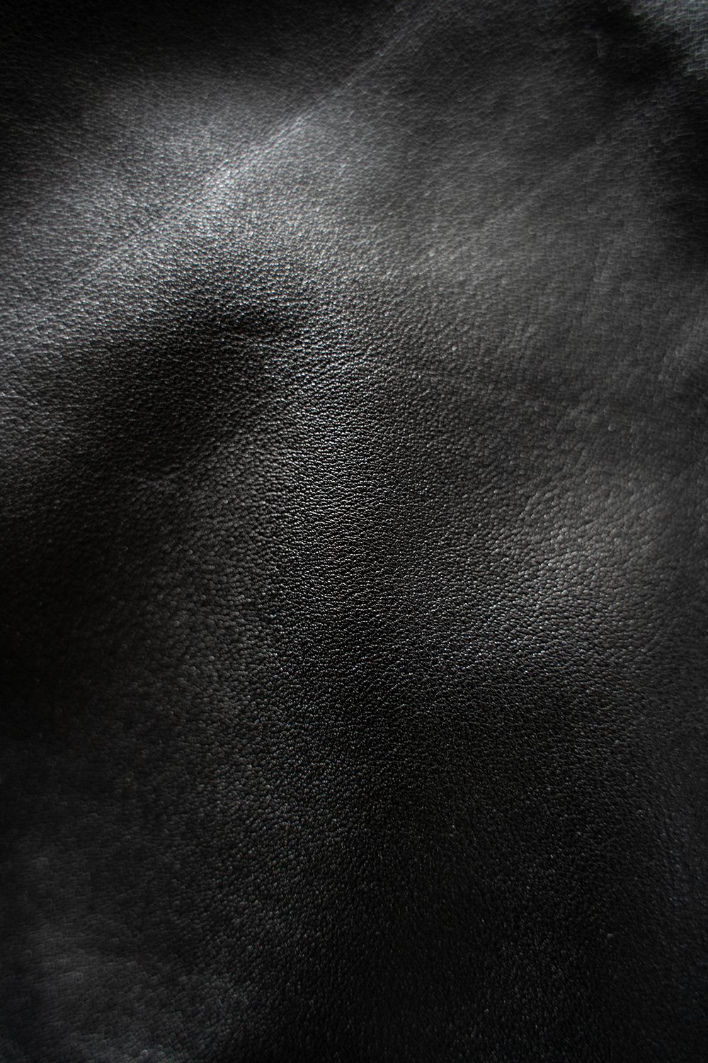 【ラスト1点】【24SS】Cow Leather P/O/カウレザープルオーバー(BLACK)