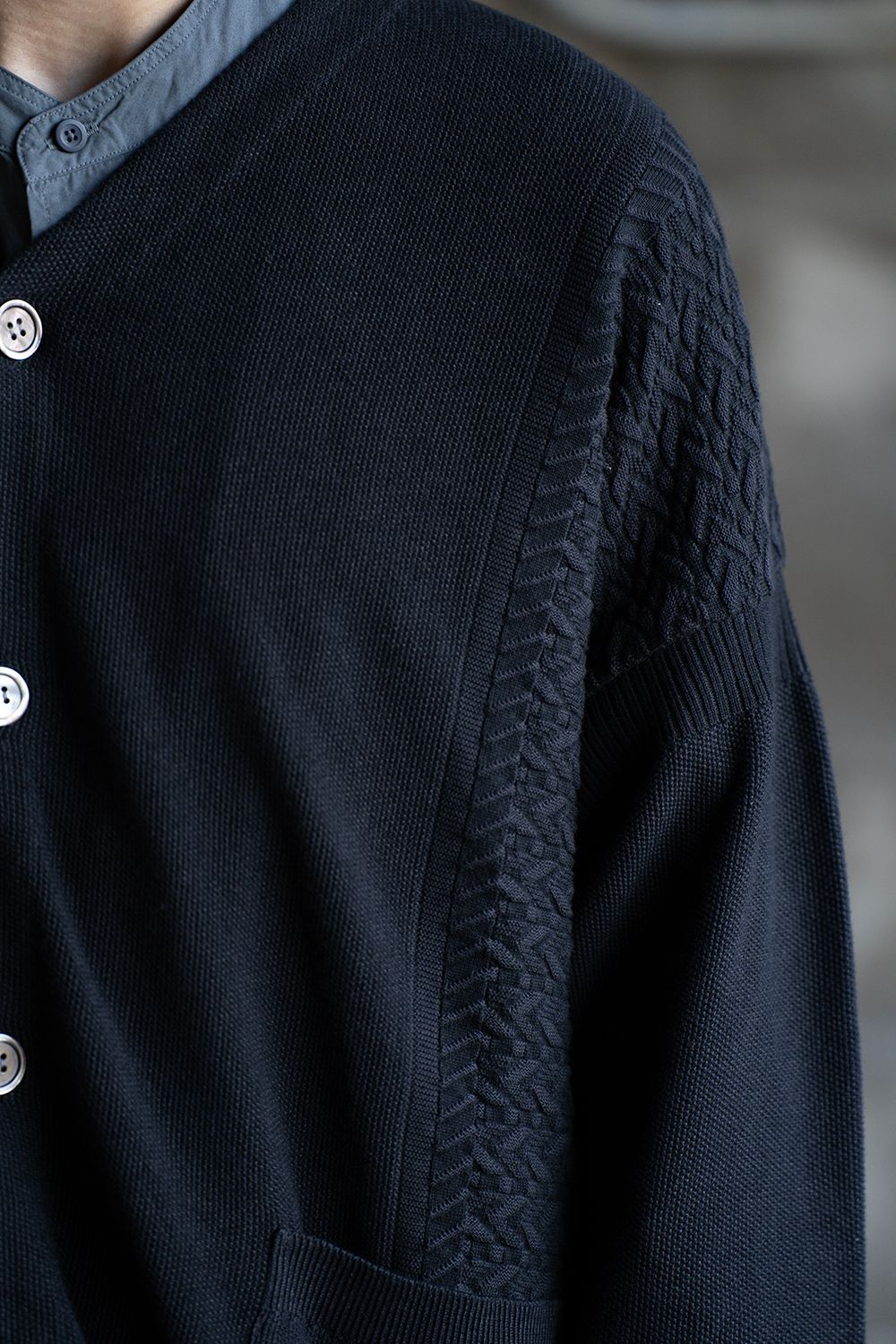 【ラスト1点】Hanaikada Cardigan(BLACK)