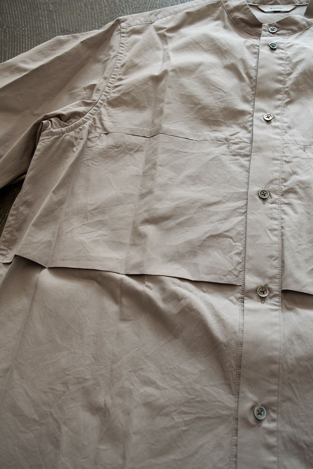 【ラスト1点】【20AW】Pocket Vent Shirt(BEIGE)