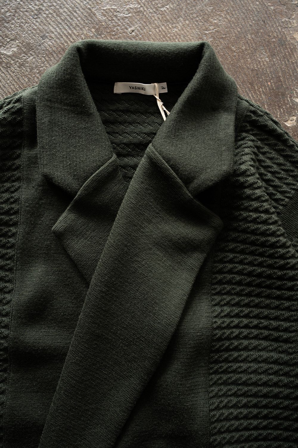 【26AW】Akigumo Knit Jacket(DARK OLIVE)