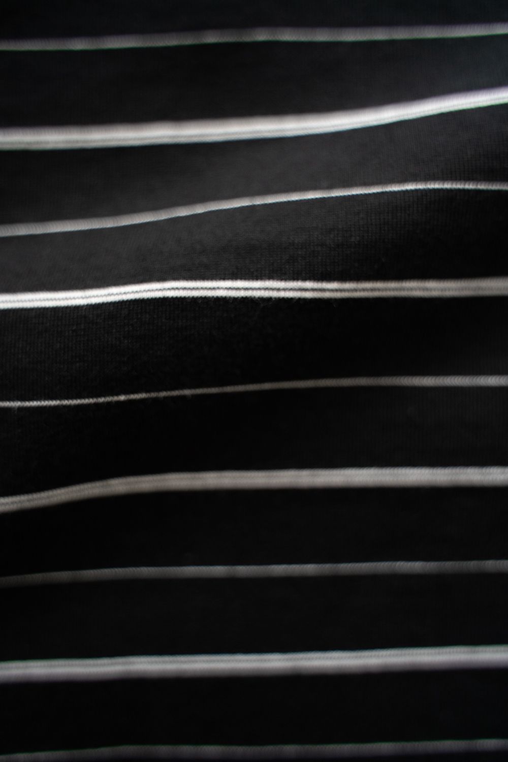 【ラスト1点】【25SS】ボーダーTシャツ(BLACK×WHITE)