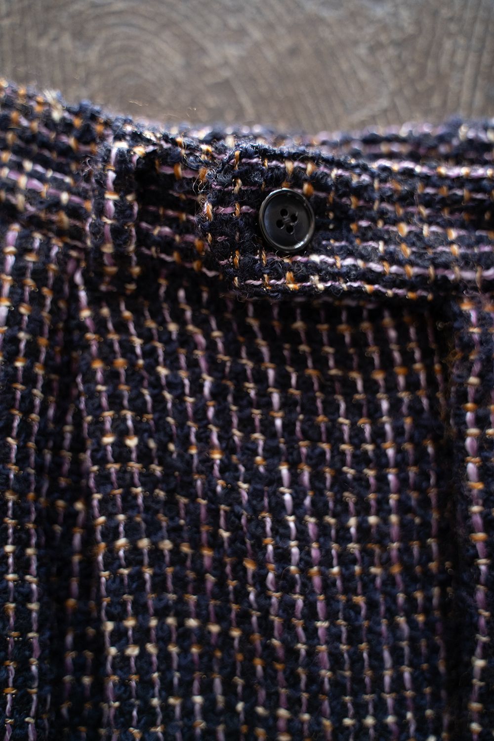 juha - 【ラスト1点】【24AW】Loop Tweed Tapered Pants/ループ juha - 【ラスト1点】【24AW】Loop Tweed Tapered Pants/ループ