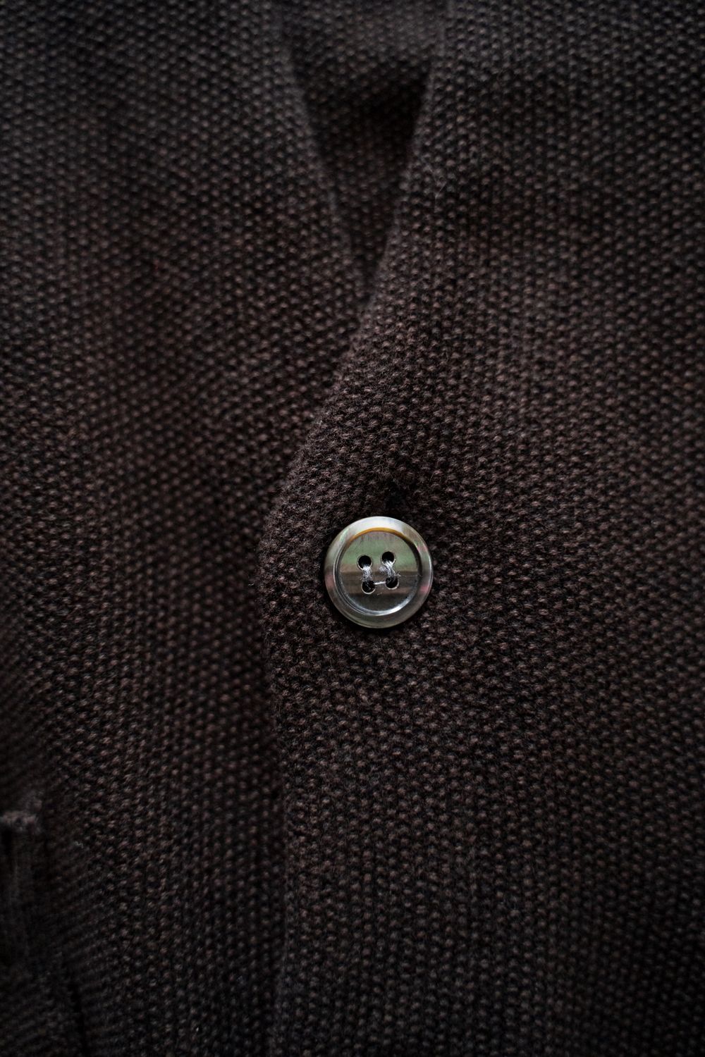 【26SS】Shirotsume V-neck Vest(BROWN)