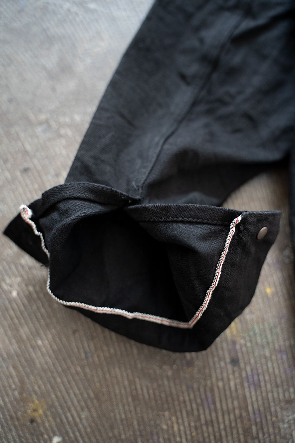 【ラスト1点】【22AW】セルビッチデニムGジャン(BLACK)