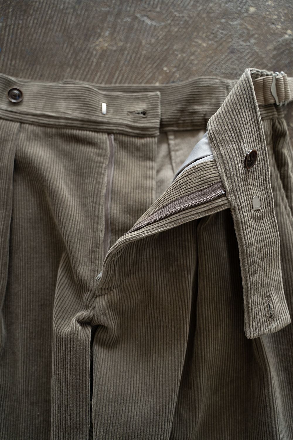 SAYATOMO - 【23AW】2-Tack Corduroy Painter Pants/2タック