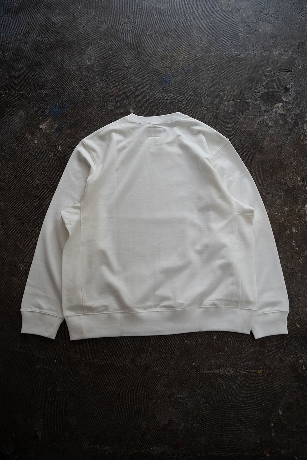 【ラスト1点】【23AW】ピボットスリーブプルオーバースウェット(OFF WHITE)