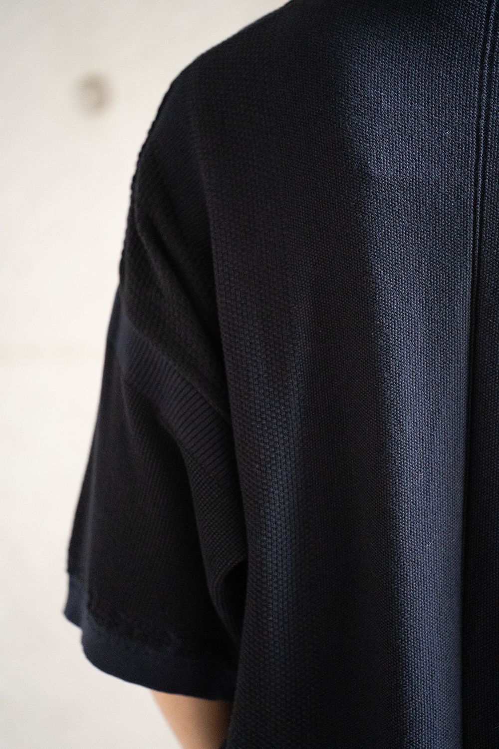 【ラスト1点】【25SS】Umiiro Knit Polo(NAVY)