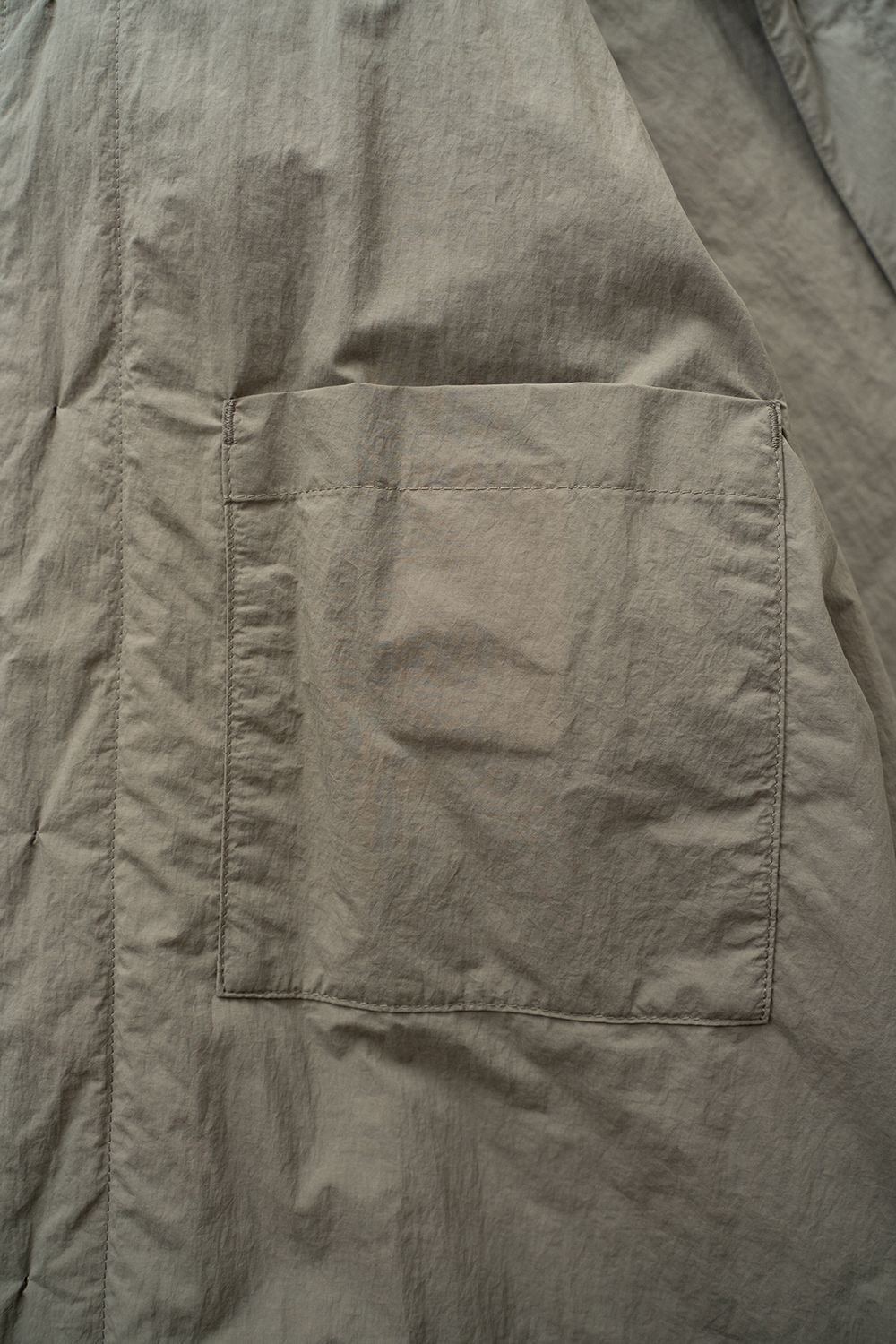 【25AW】シンサレートシャツブルゾン(KHAKI BEIGE)