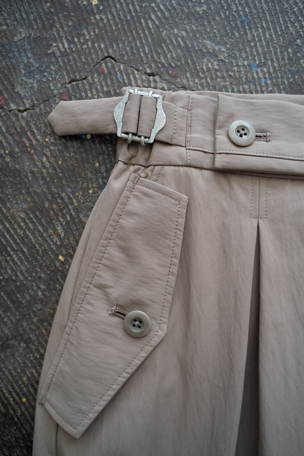SAYATOMO - 【ラスト1点】【23AW】2-Tack Cotton-Nylon Military Pants ...