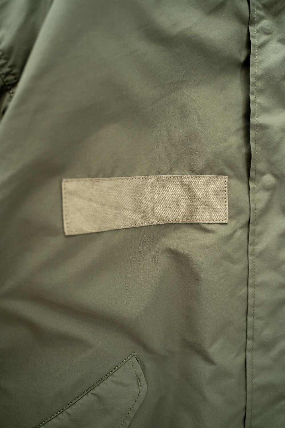 【ラスト1点】【22AW】スビンコットンナイロンオックスM65フィールドパーカー(OLIVE)