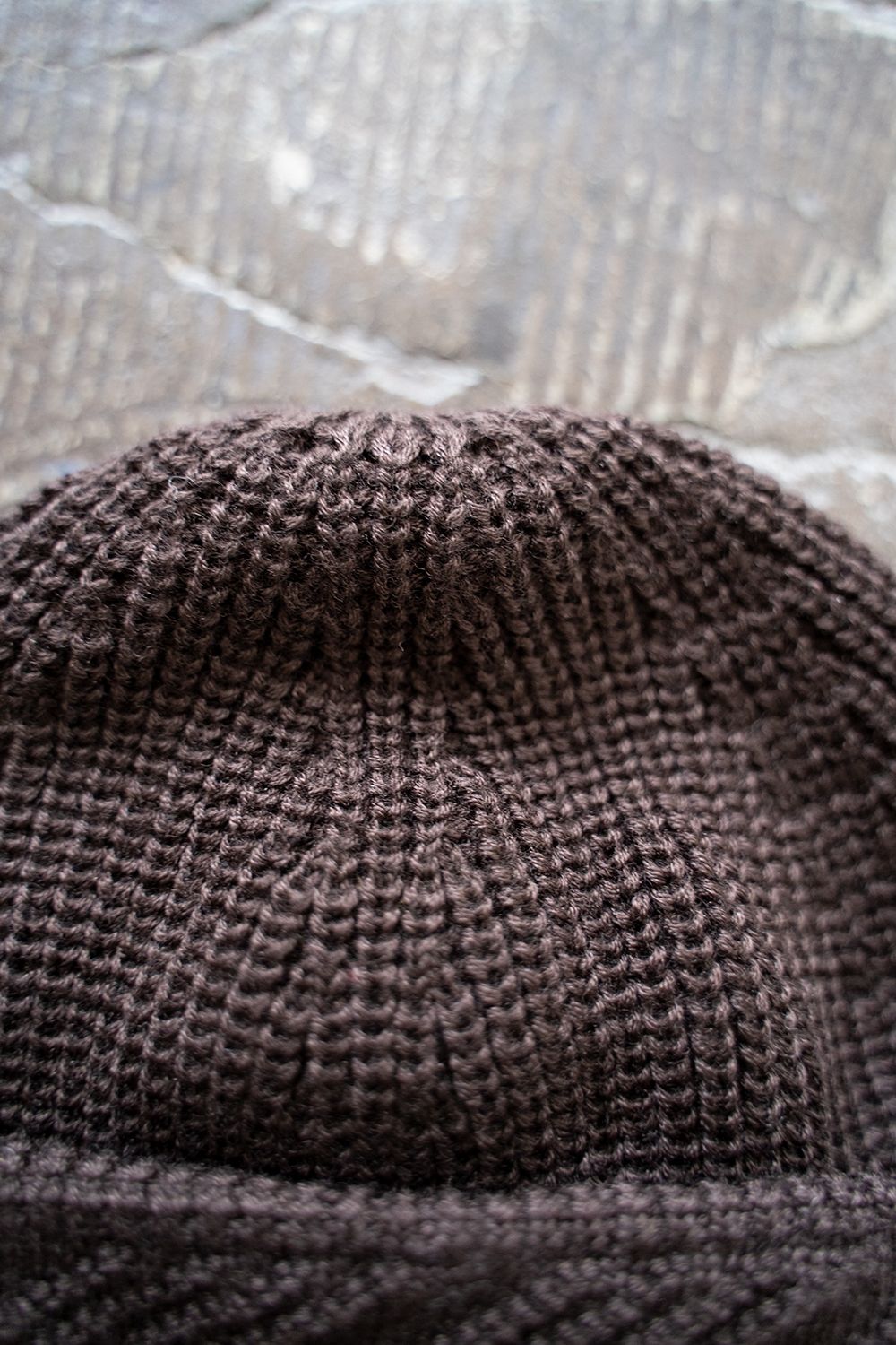 【22AW】Yagasuri Knit Cap(BROWN)