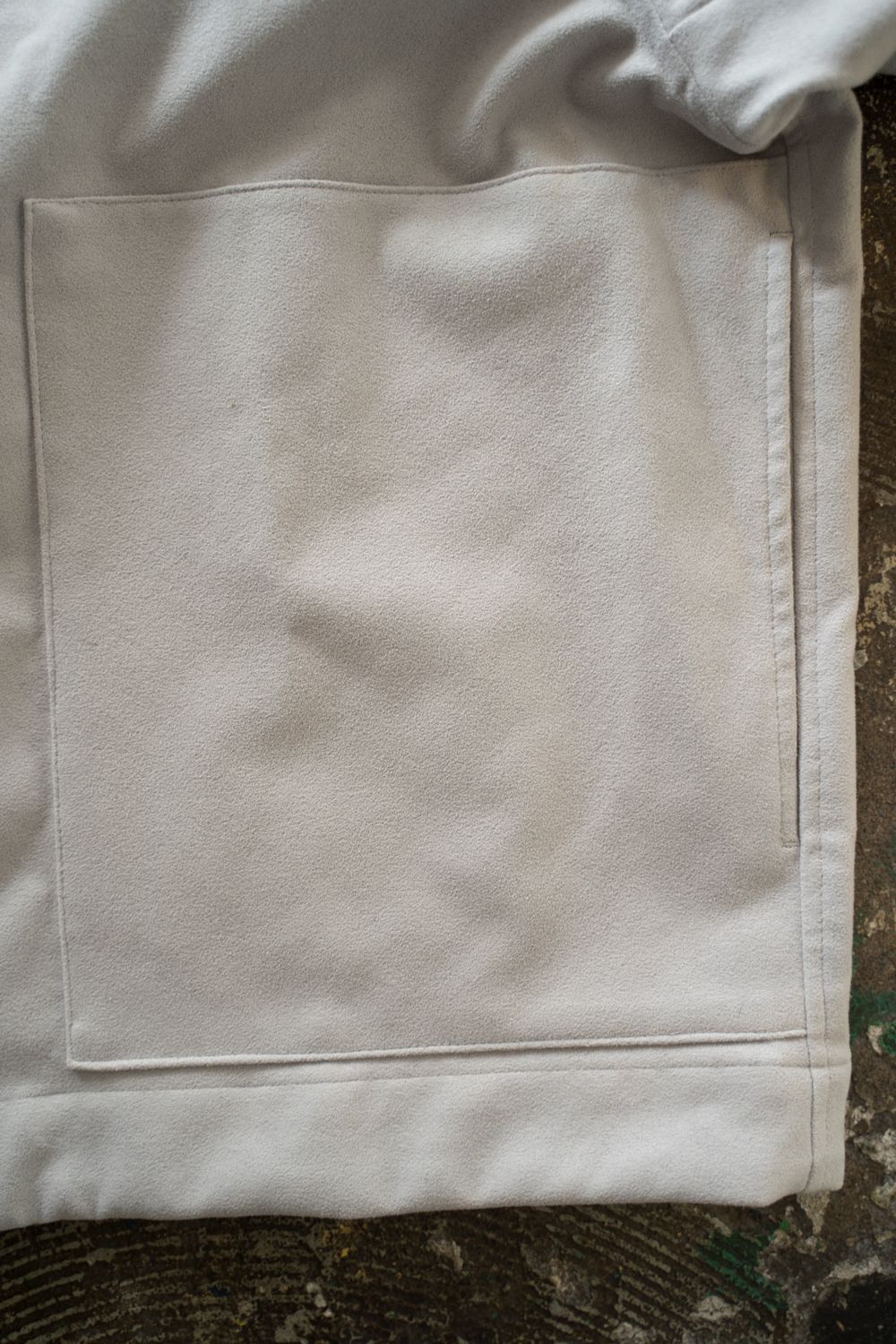 【26AW】フェイクスウェードブルゾン(TAUPE)