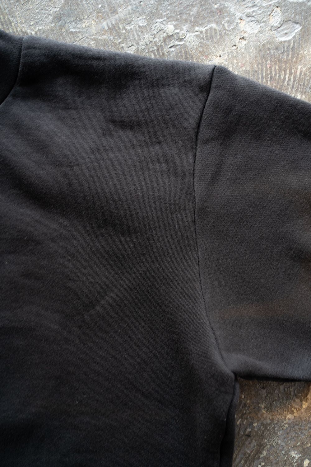 【ラスト1点】【23AW】Loose Fit Crew Neck Sweat(PURE BLACK)