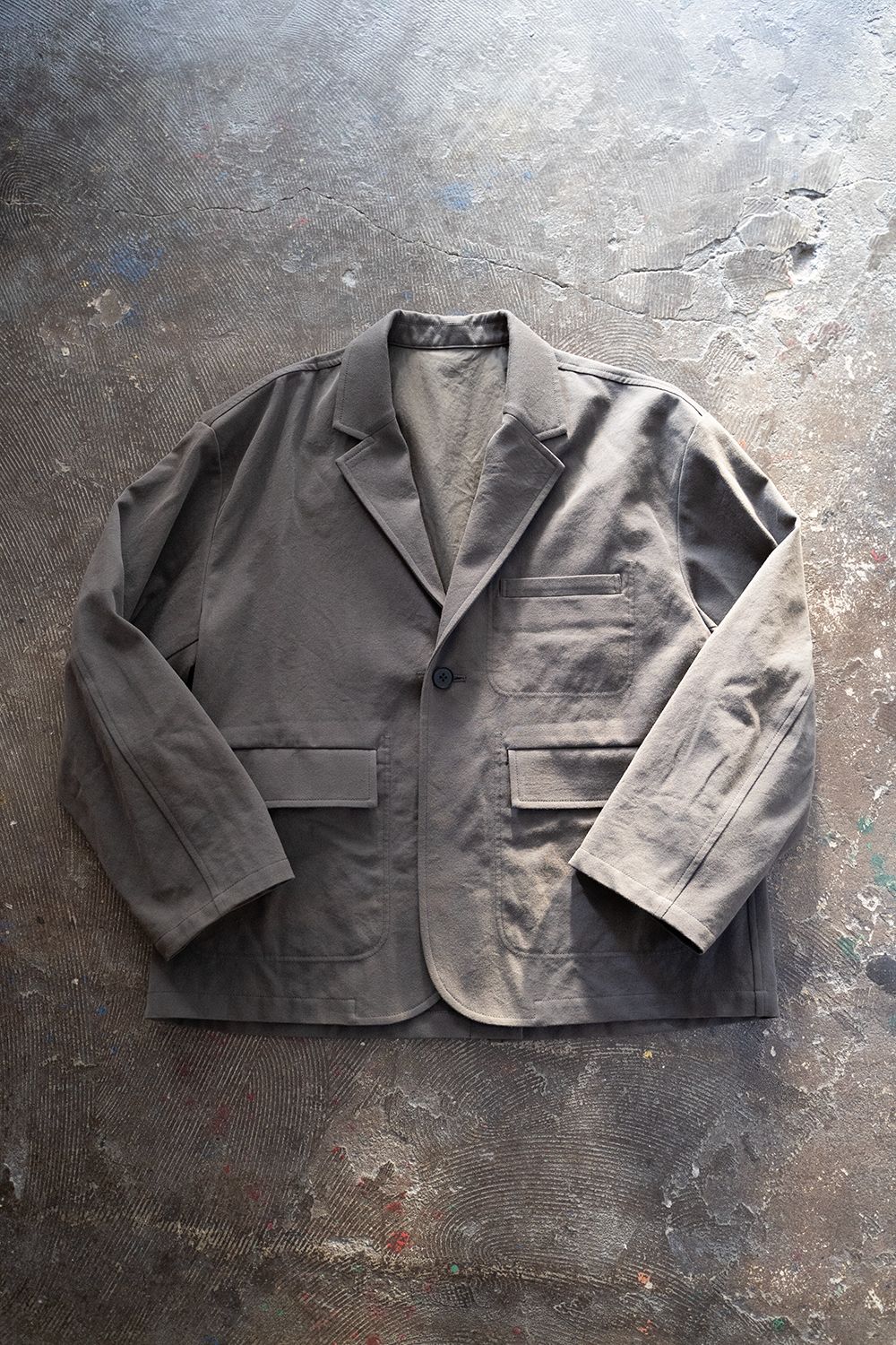 【公式直営】22ss switching-design jacket テーラードジャケット