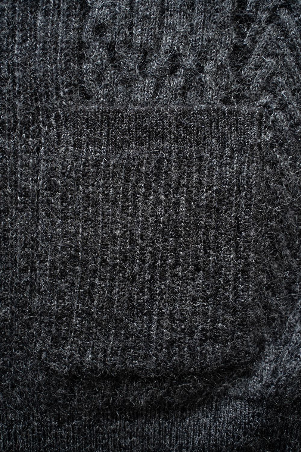 【25AW】Sekkei Mohair Cardigan(BLACK)