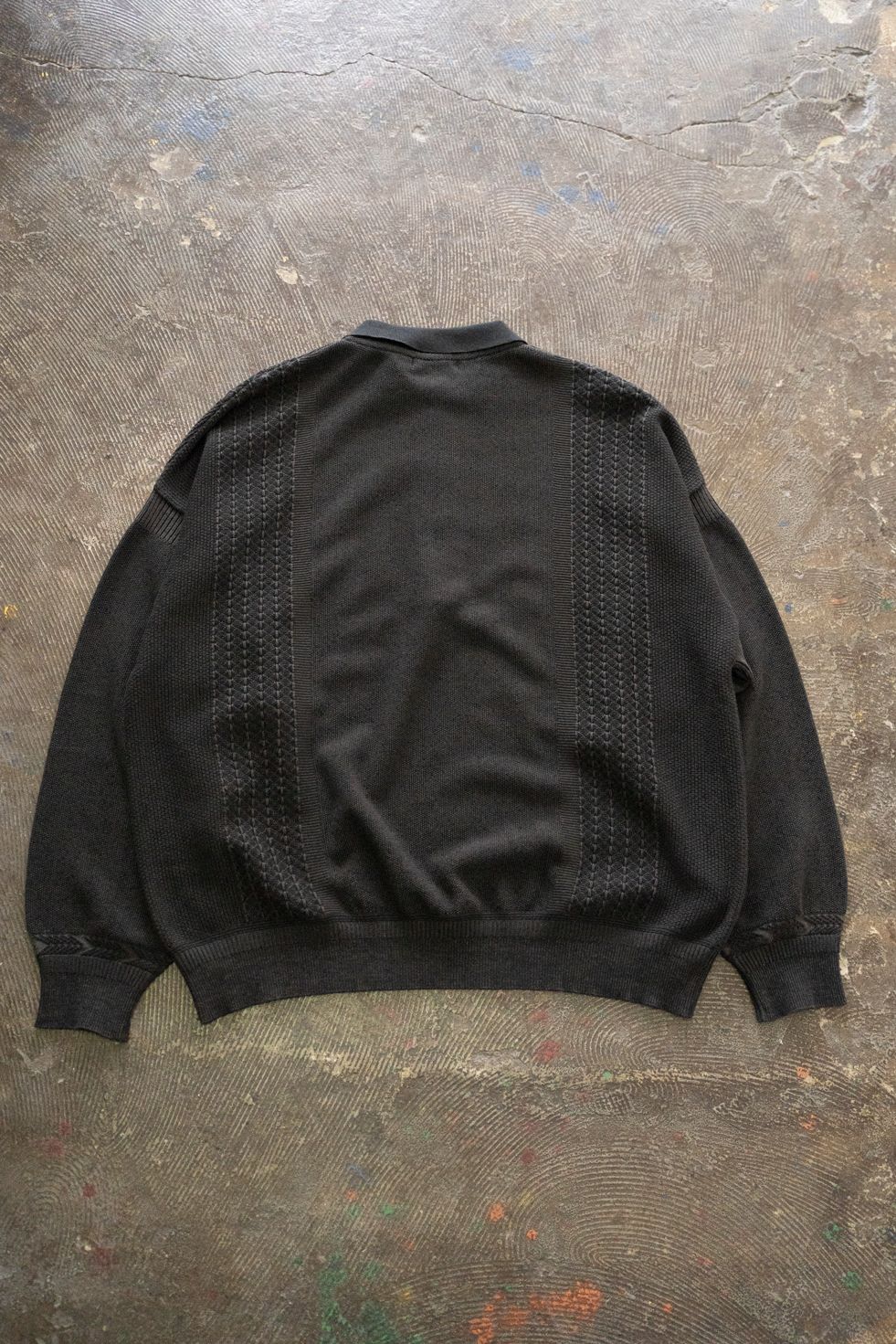 【26SS】Kanto Knit Polo(BLACK)